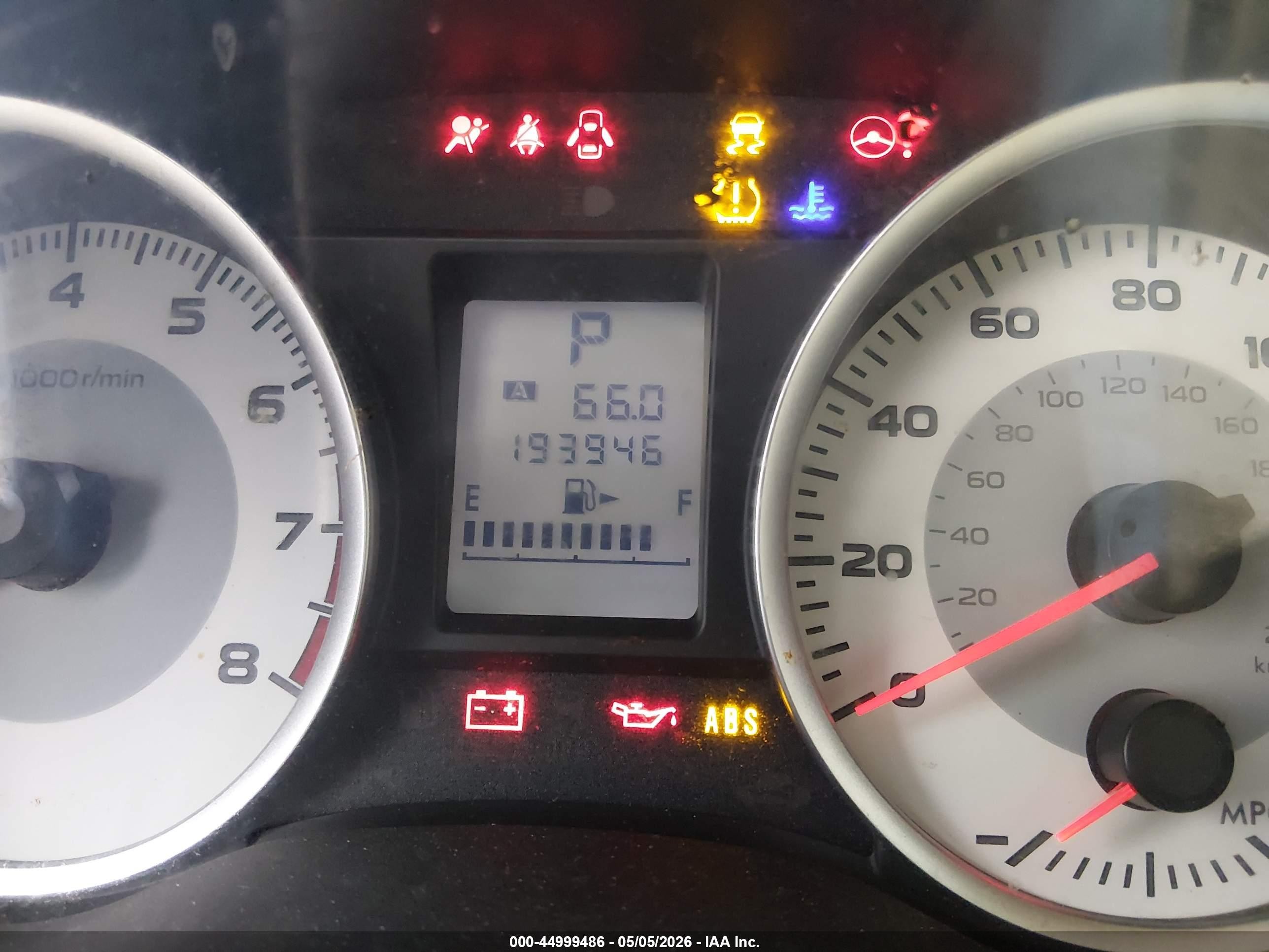 2012 Subaru Impreza 2.0i Белый vin: JF1GJAA6XCH013323
