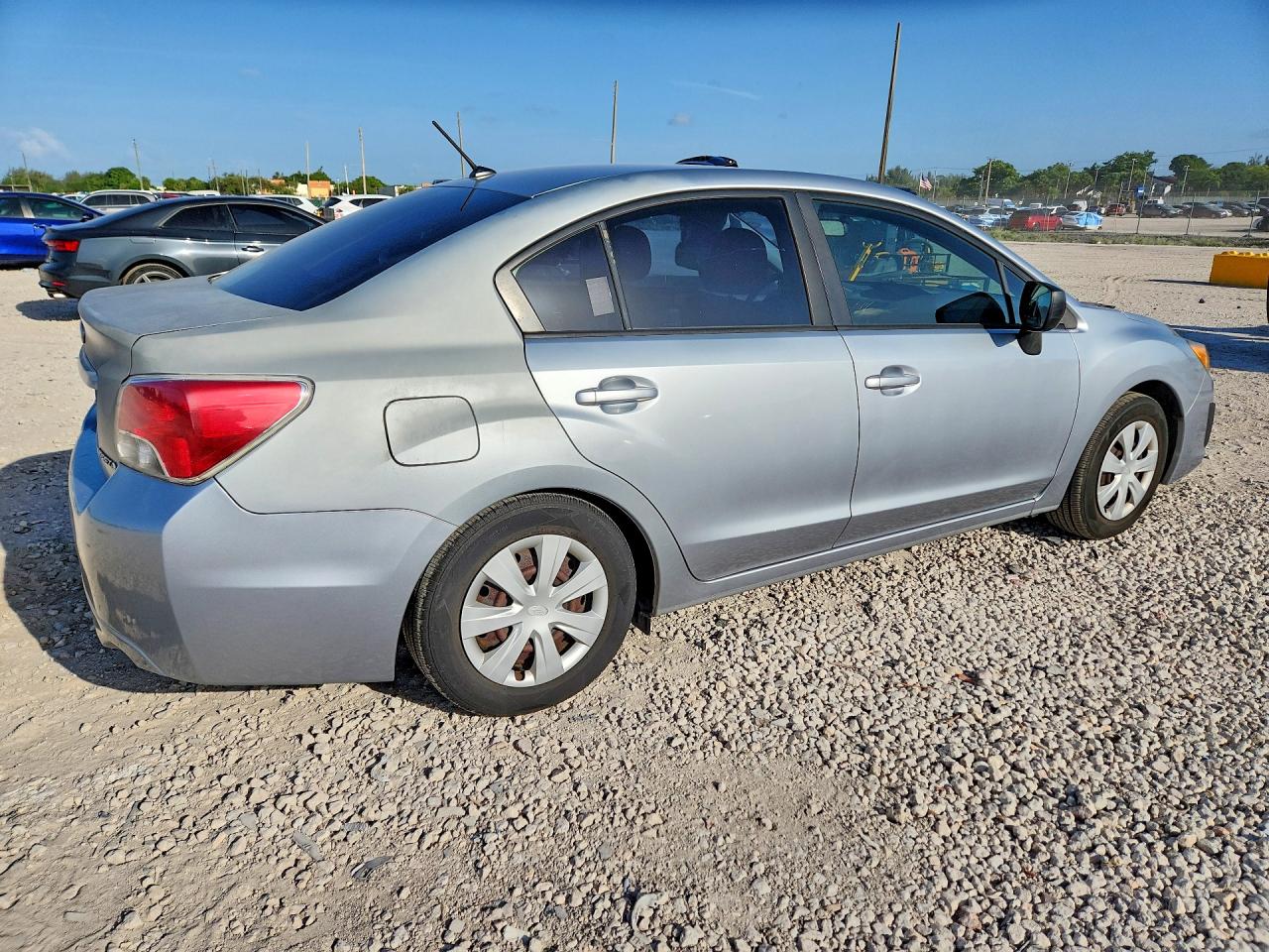 2013 Subaru Impreza Silver vin: JF1GJAA6XDH009063