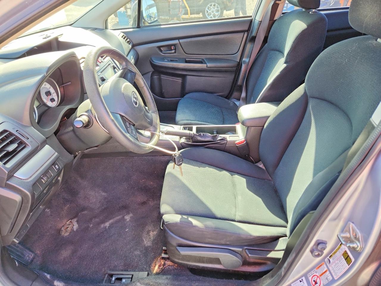 2013 Subaru Impreza Silver vin: JF1GJAA6XDH009063