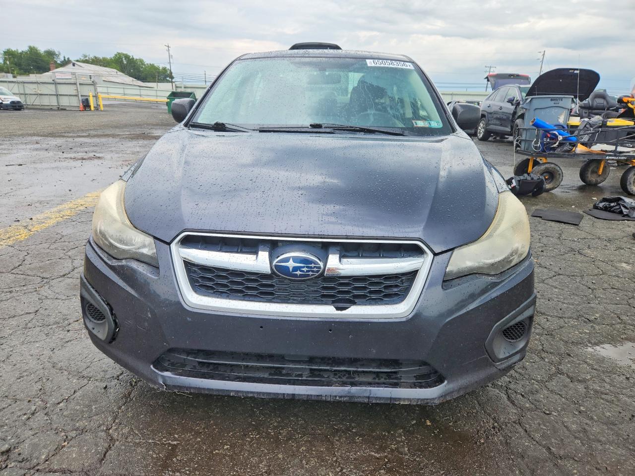 2013 Subaru Impreza Gray vin: JF1GJAA6XDH028468