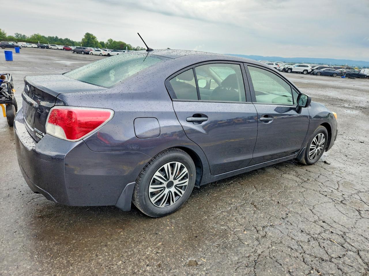 2013 Subaru Impreza Gray vin: JF1GJAA6XDH028468