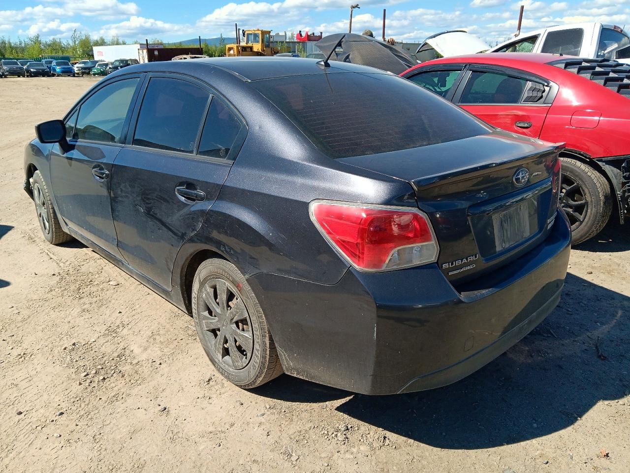 2015 Subaru Imprez Black vin: JF1GJAA6XFG020184
