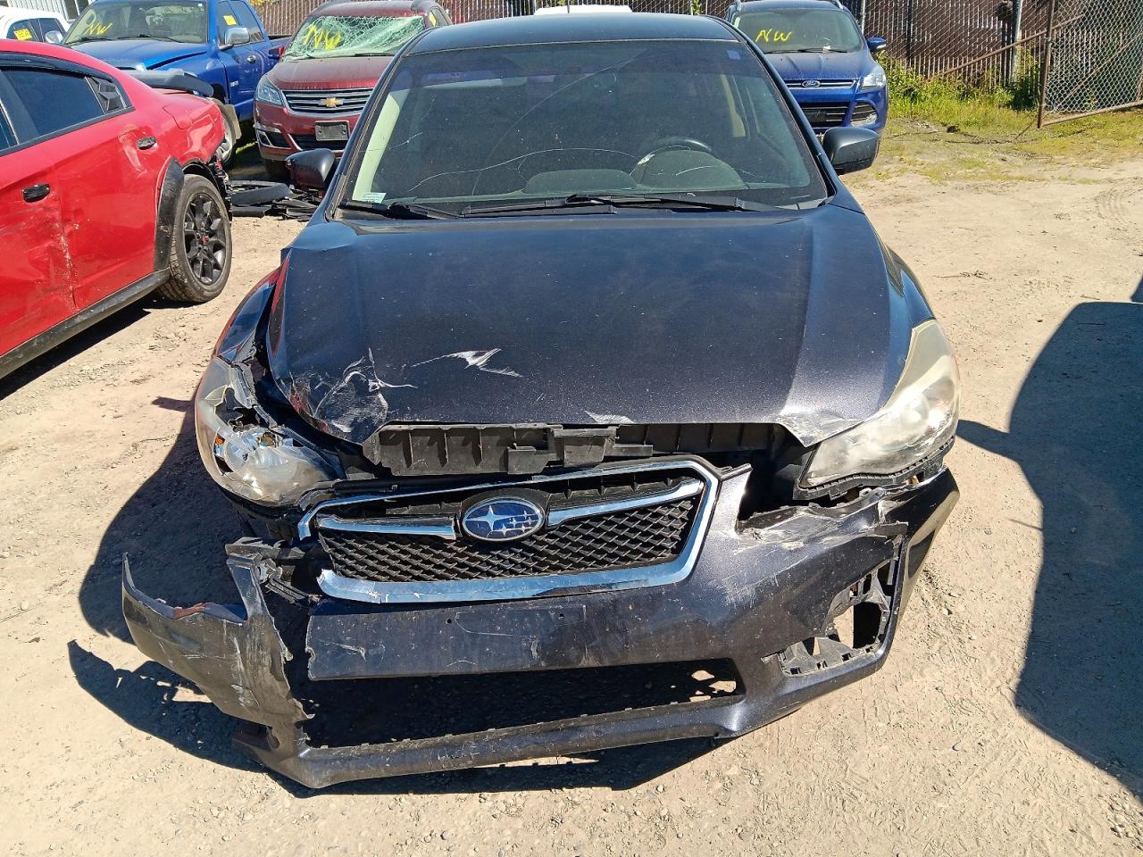 2015 Subaru Imprez Black vin: JF1GJAA6XFG020184