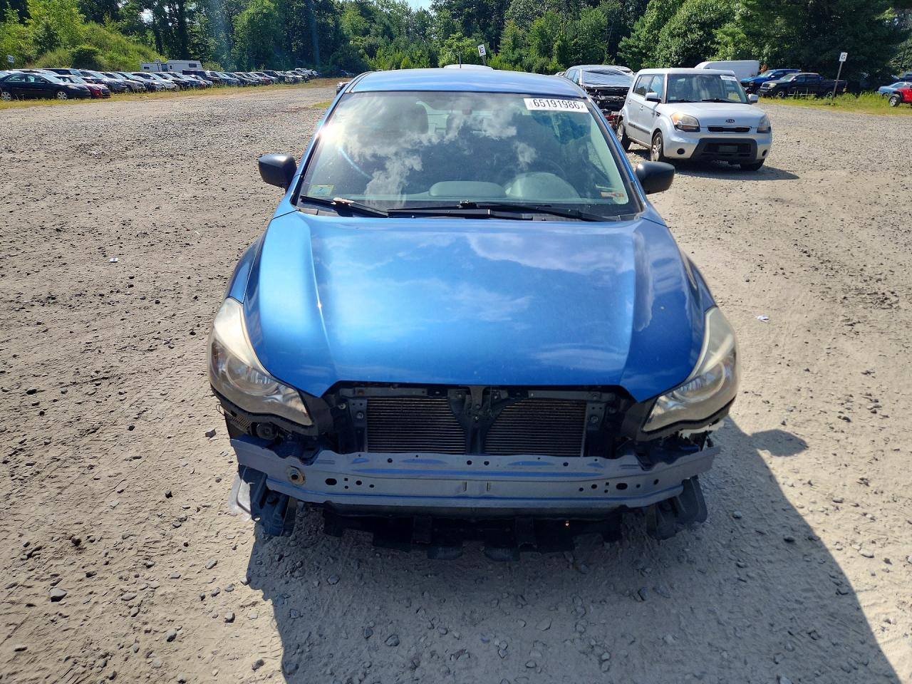 2015 Subaru Impreza Blue vin: JF1GJAA6XFH020969