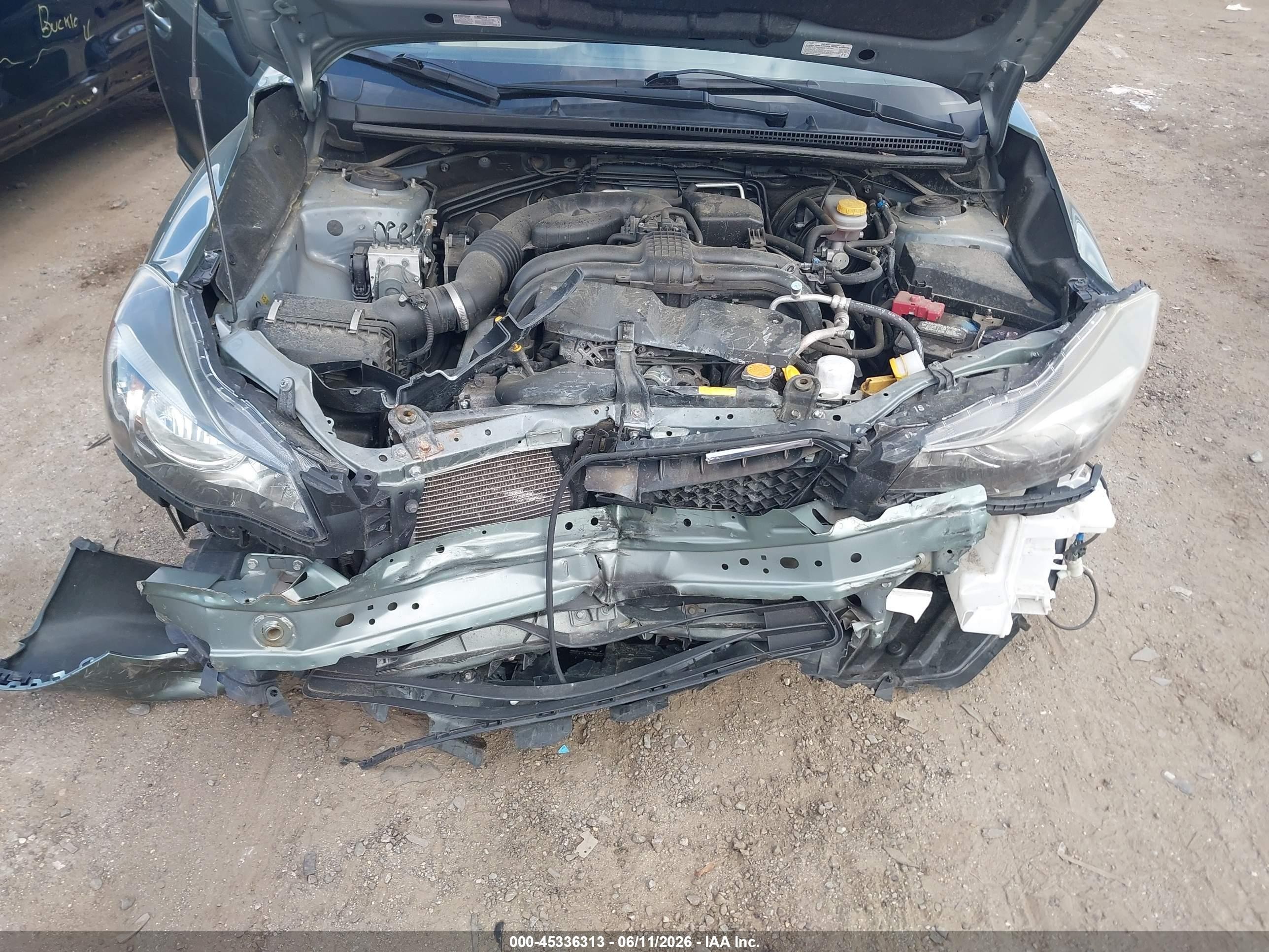 2016 Subaru Impreza 2.0i Green vin: JF1GJAA6XGH015207