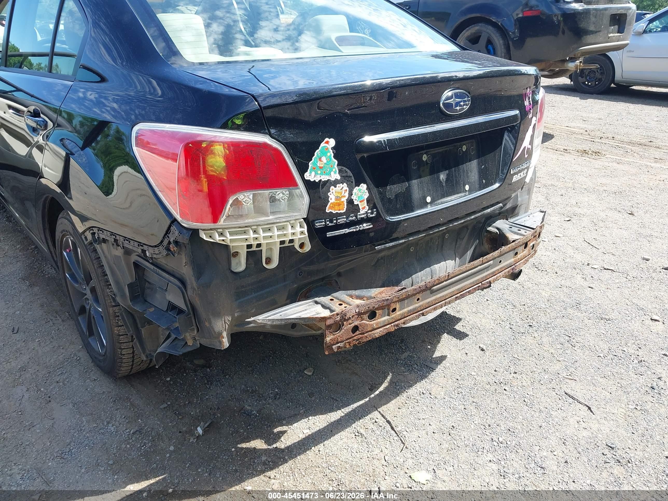 2013 Subaru Impreza 2.0i Premium Black vin: JF1GJAB61DH010178
