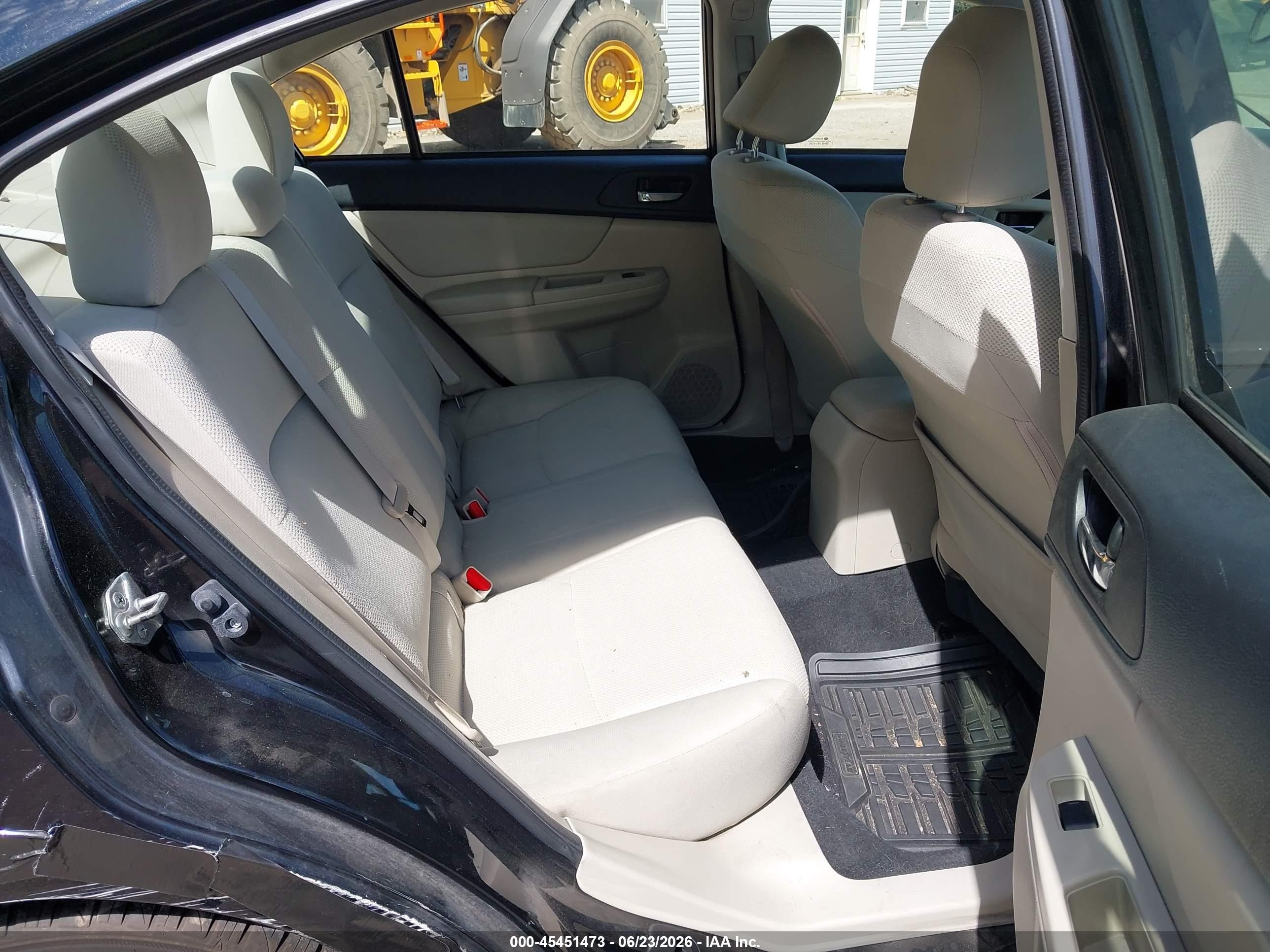 2013 Subaru Impreza 2.0i Premium Black vin: JF1GJAB61DH010178