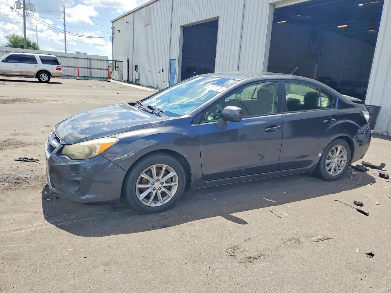 2014 Subaru Impreza Premium Charcoal vin: JF1GJAB61EH016905