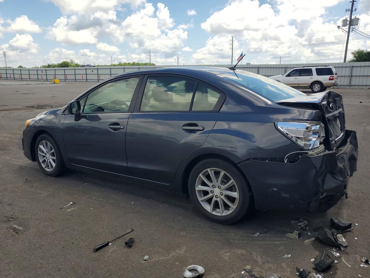 2014 Subaru Impreza Premium Charcoal vin: JF1GJAB61EH016905