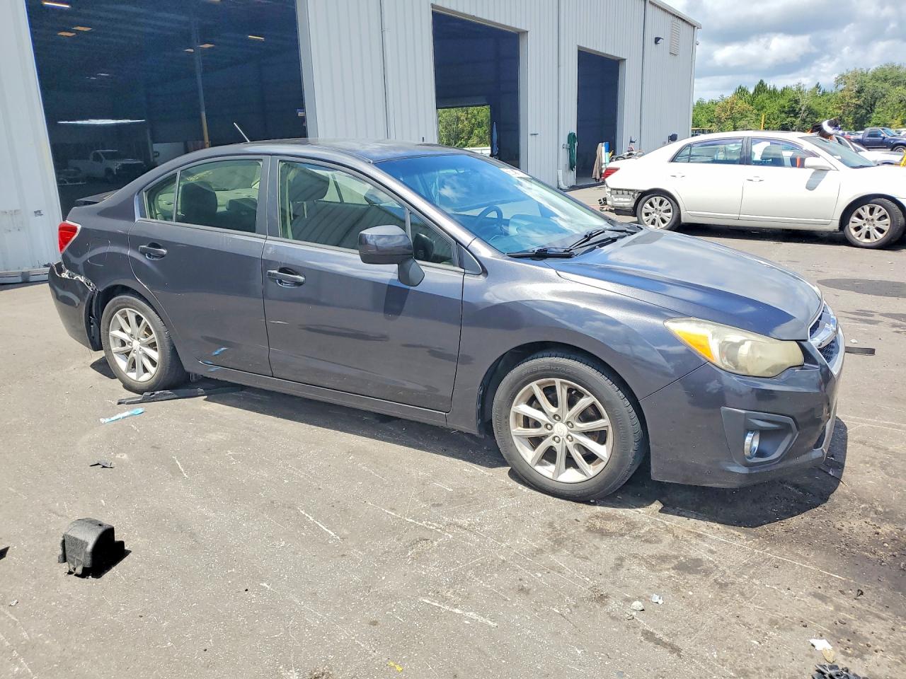 2014 Subaru Impreza Premium Charcoal vin: JF1GJAB61EH016905