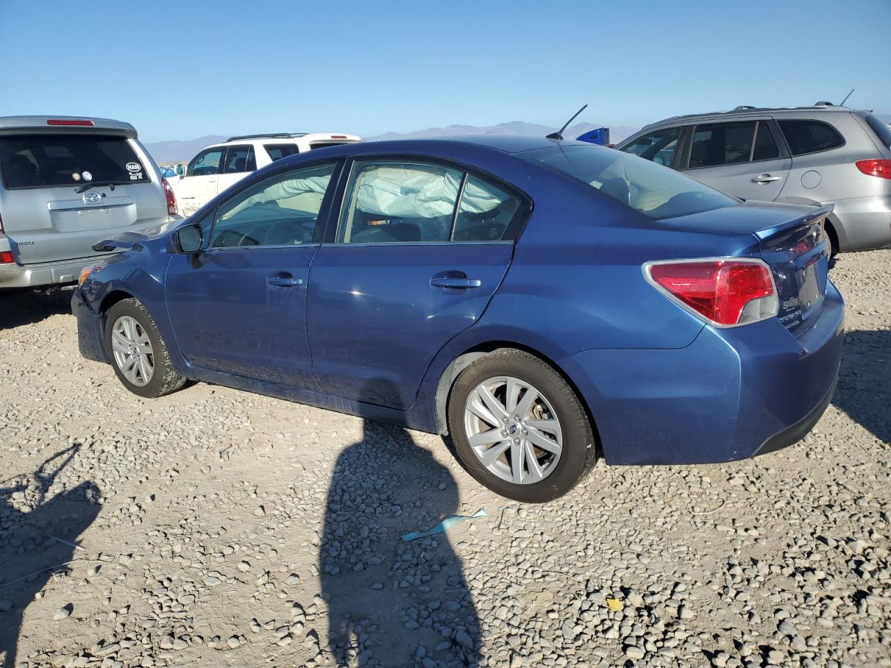 2016 Subaru Impreza Premium Blue vin: JF1GJAB61GH023713