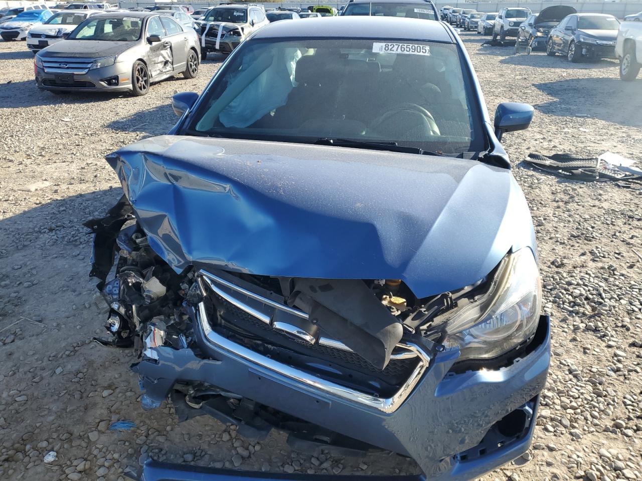 2016 Subaru Impreza Premium Blue vin: JF1GJAB61GH023713