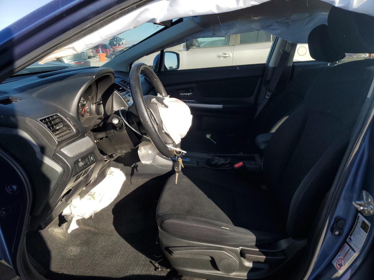 2016 Subaru Impreza Premium Blue vin: JF1GJAB61GH023713