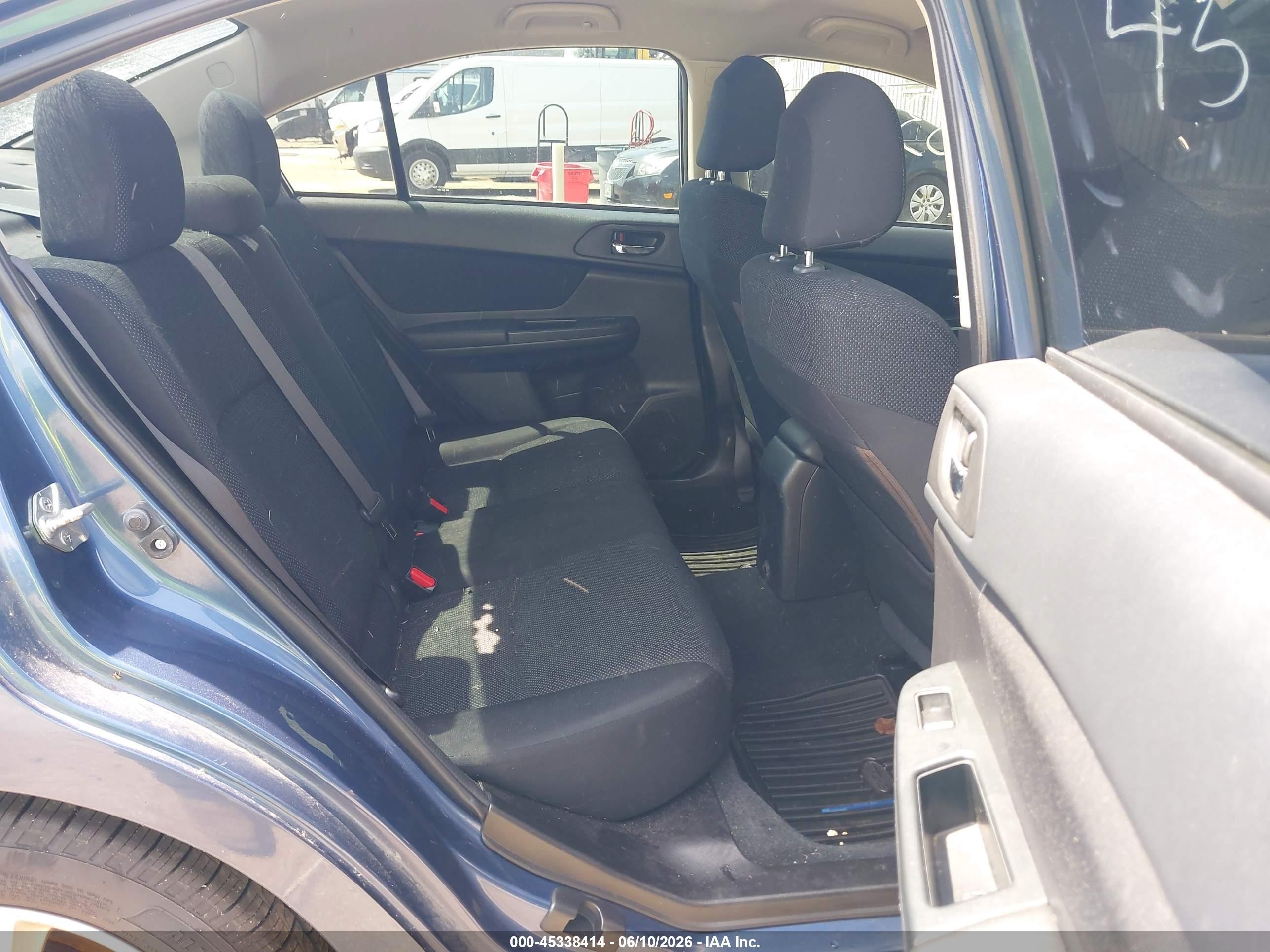 2012 Subaru Impreza 2.0i Premium Blue vin: JF1GJAB62CH014285