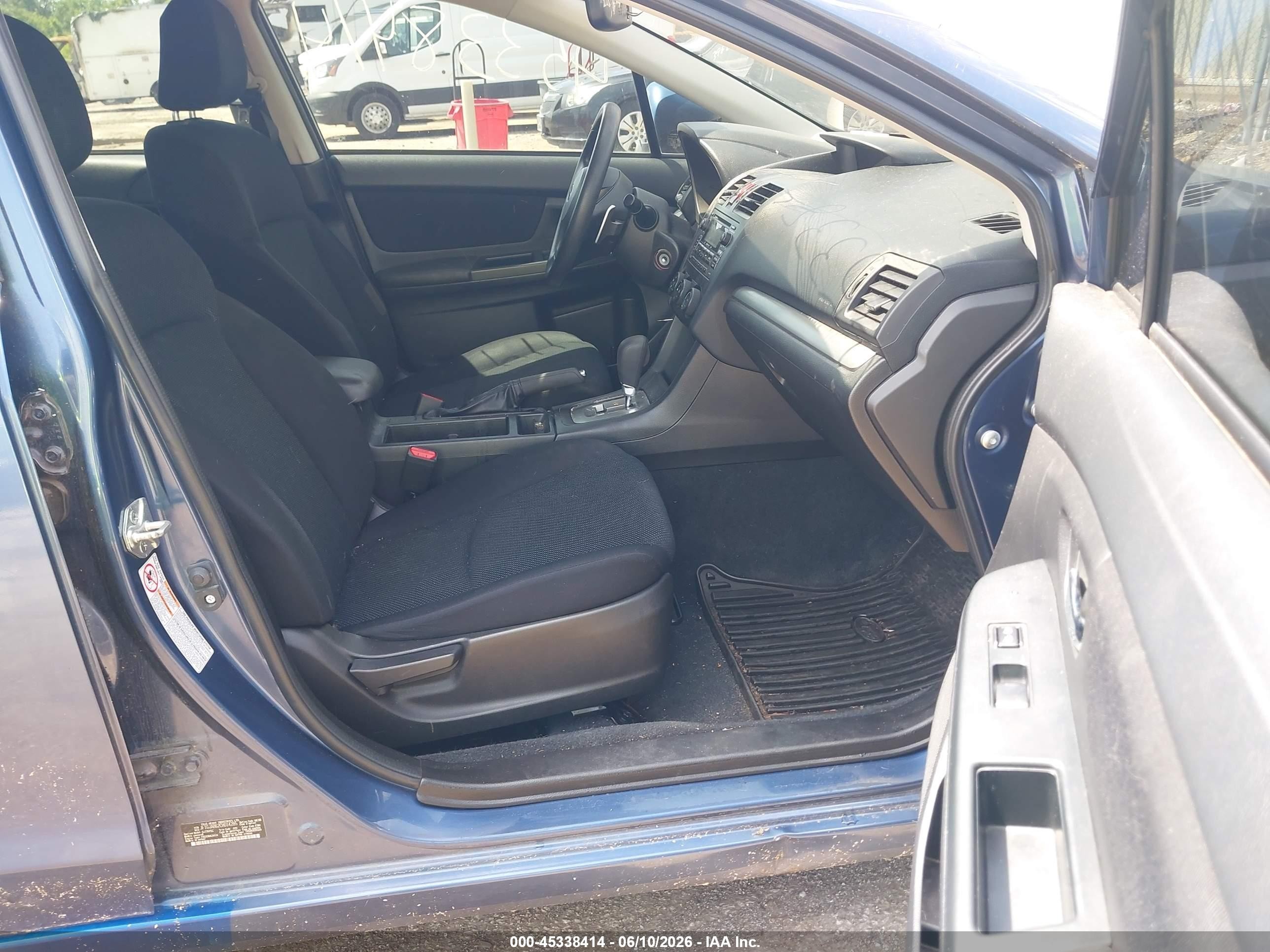 2012 Subaru Impreza 2.0i Premium Blue vin: JF1GJAB62CH014285