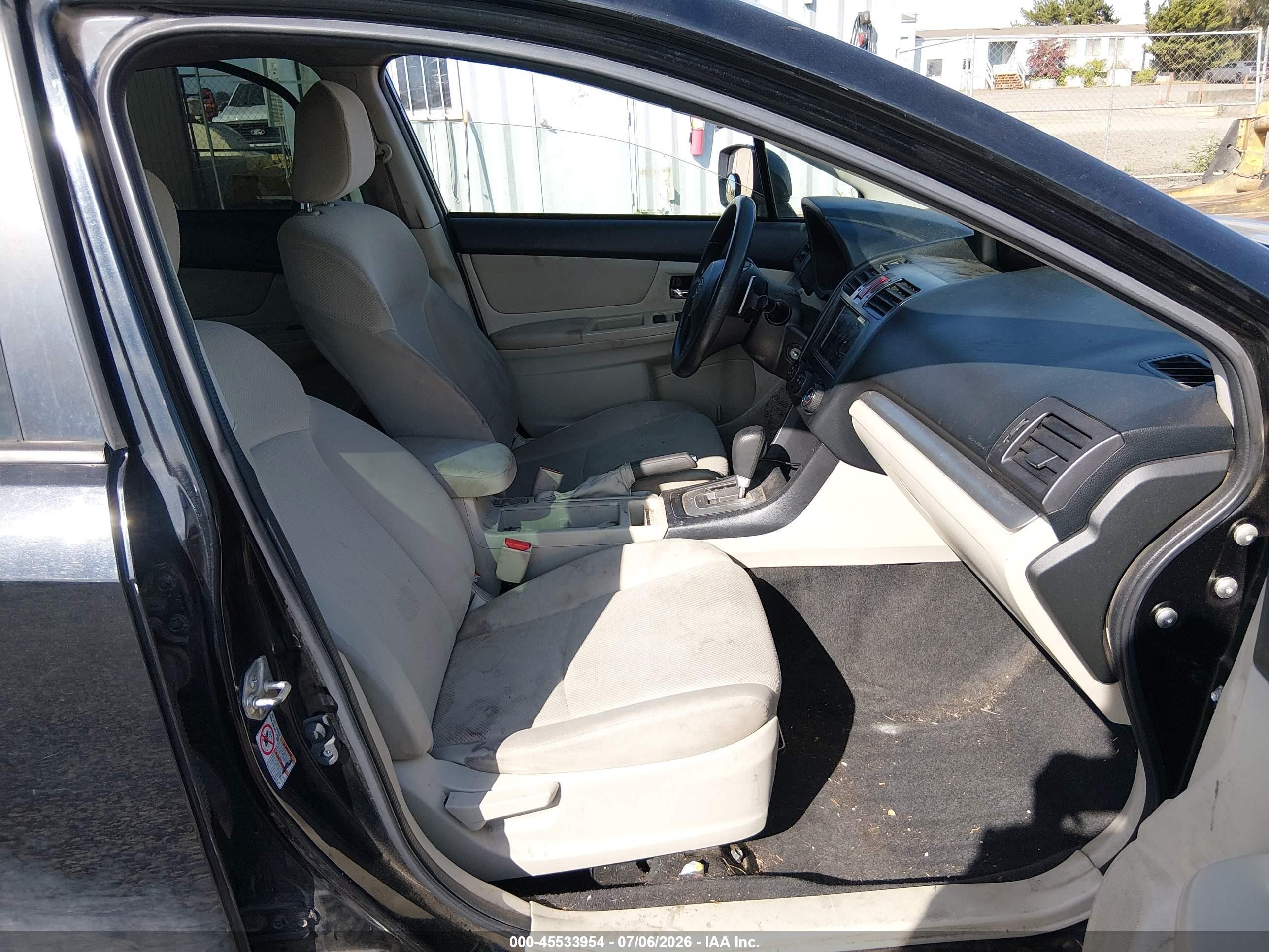 2013 Subaru Impreza 2.0i Premium Black vin: JF1GJAB62DH031203