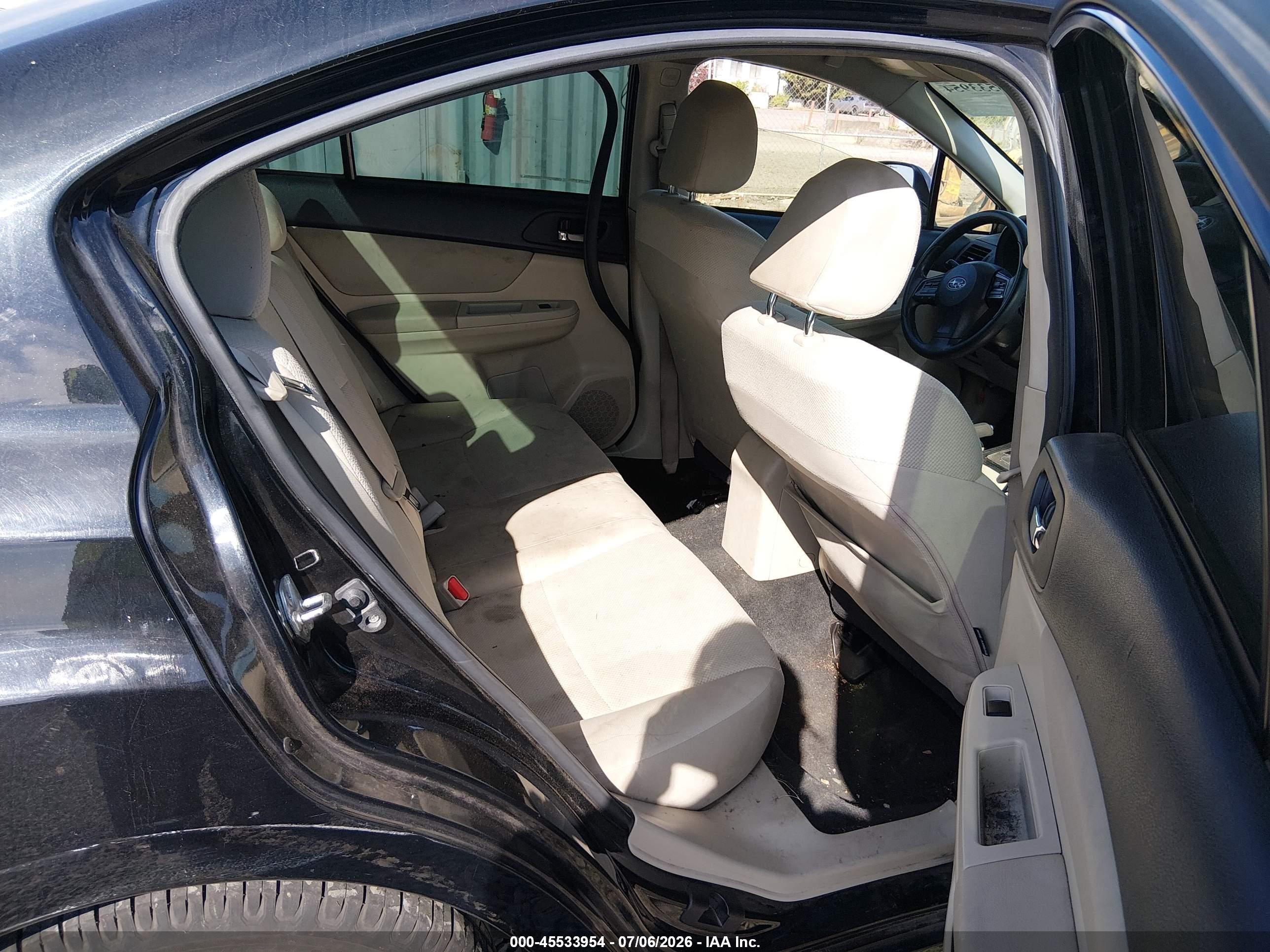 2013 Subaru Impreza 2.0i Premium Black vin: JF1GJAB62DH031203