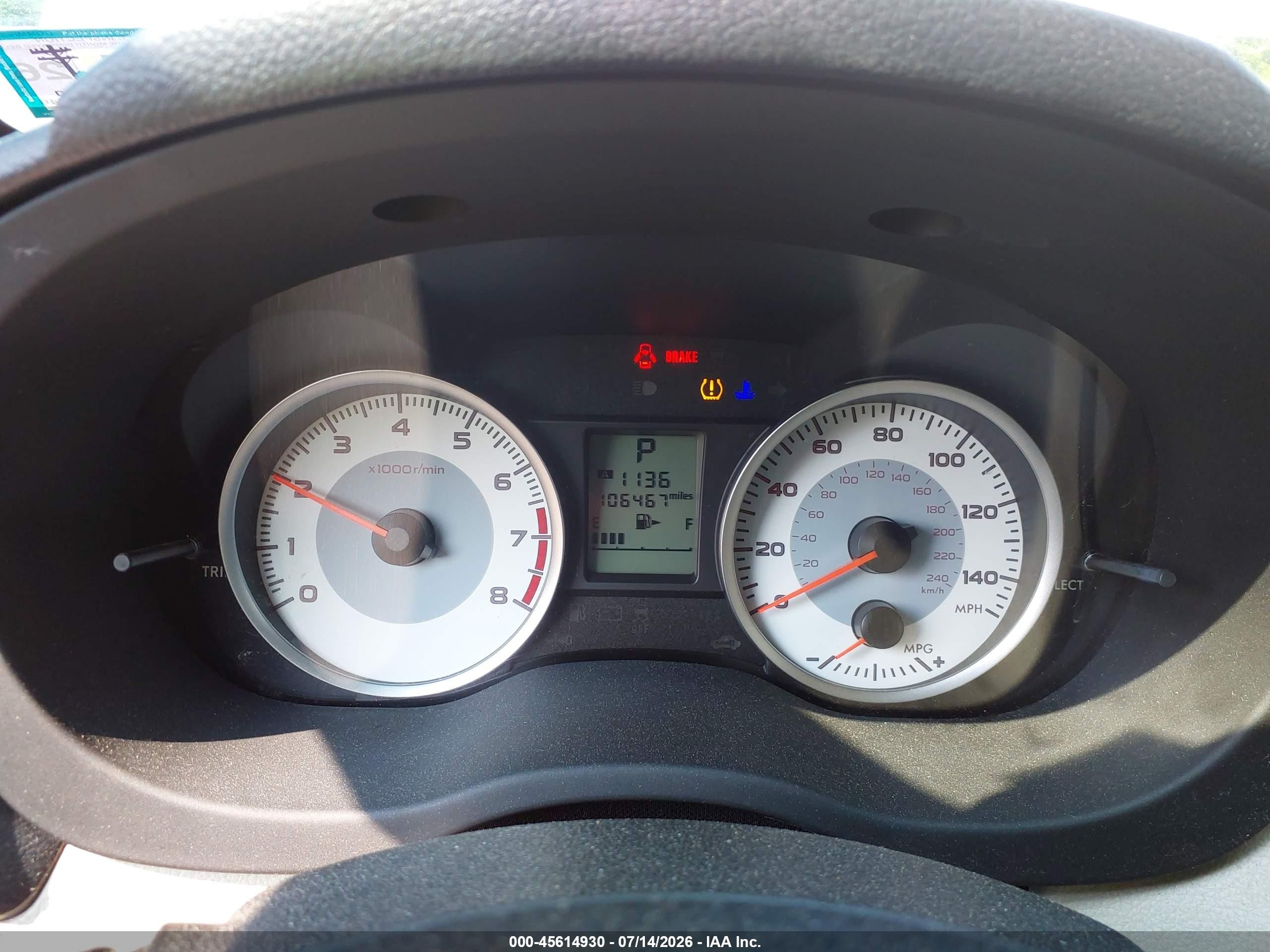 2013 Subaru Impreza 2.0i Premium White vin: JF1GJAB64DH010613