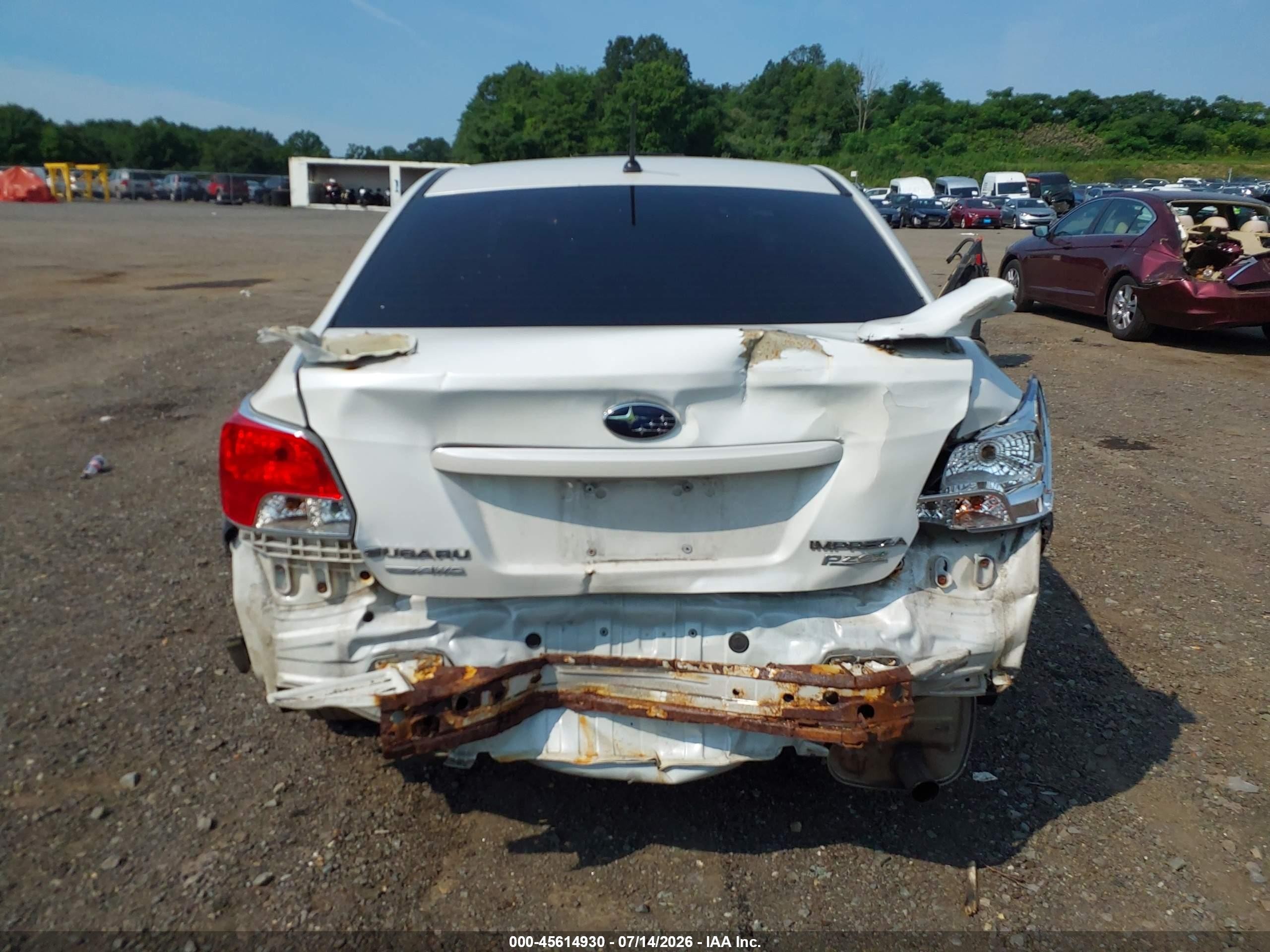 2013 Subaru Impreza 2.0i Premium White vin: JF1GJAB64DH010613