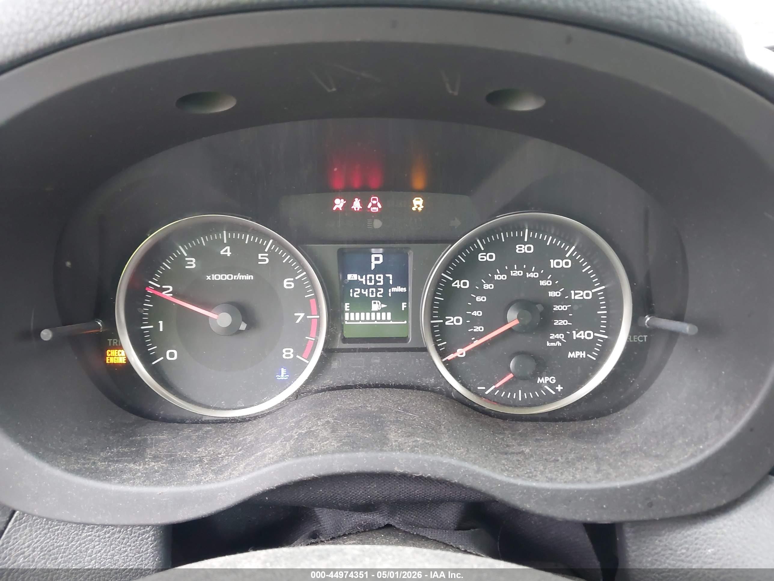 2016 Subaru Impreza 2.0i Premium Red vin: JF1GJAB64GH022541