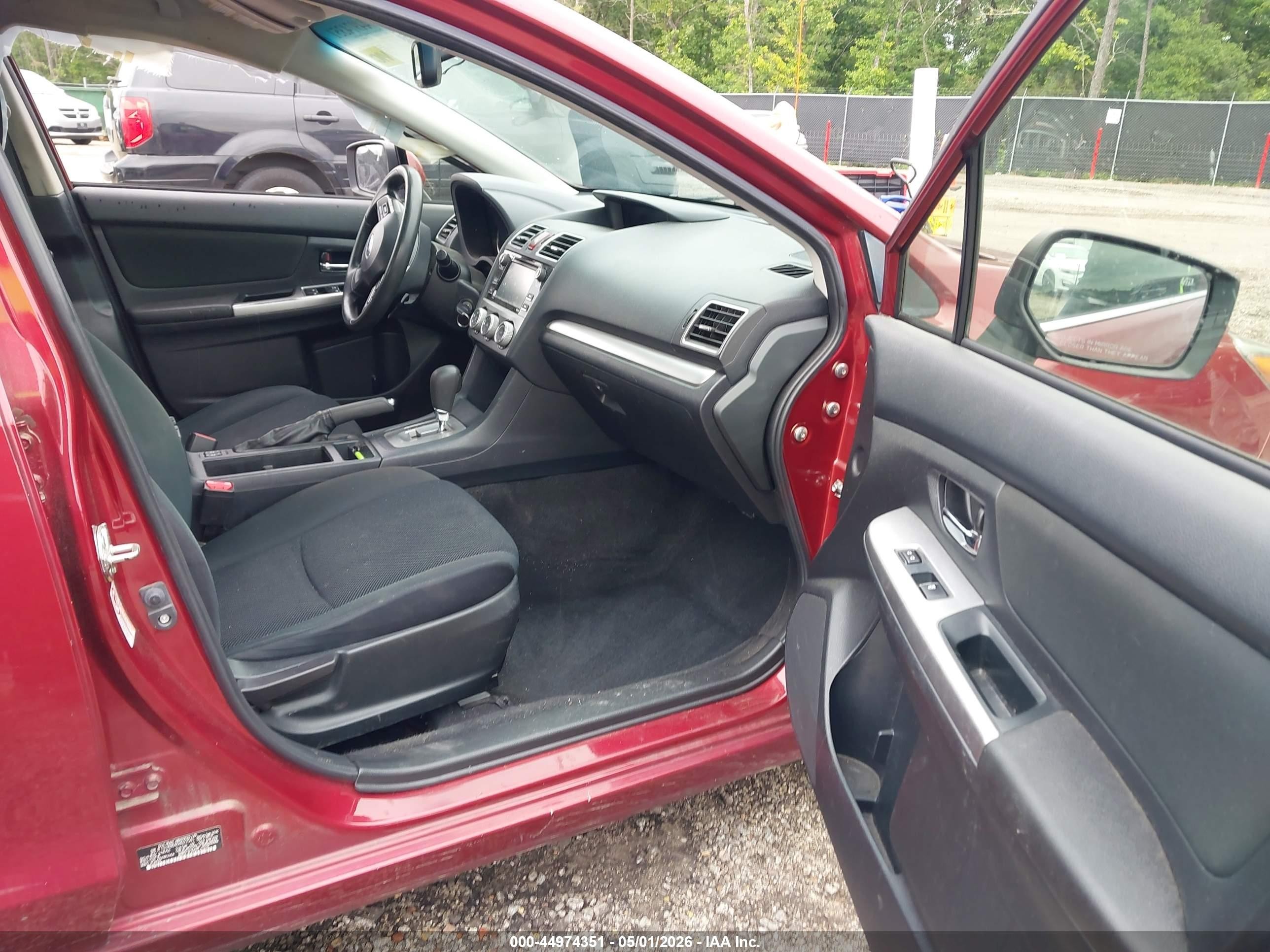 2016 Subaru Impreza 2.0i Premium Red vin: JF1GJAB64GH022541