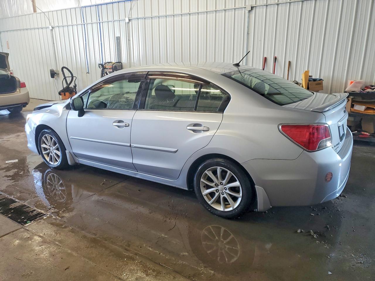 2013 Subaru Impreza Premium Silver vin: JF1GJAB65DH008692