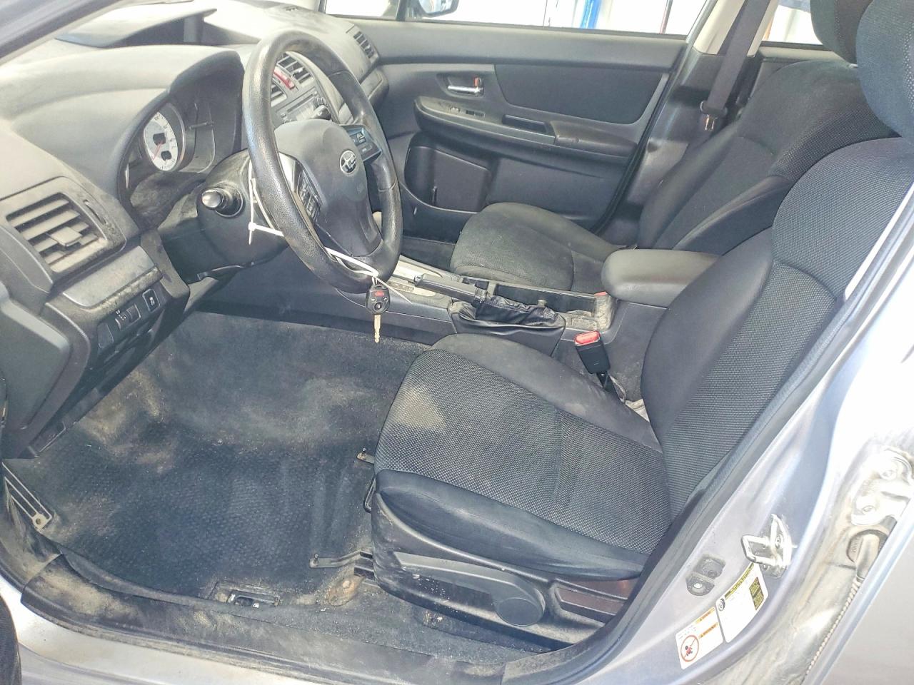 2013 Subaru Impreza Premium Silver vin: JF1GJAB65DH008692