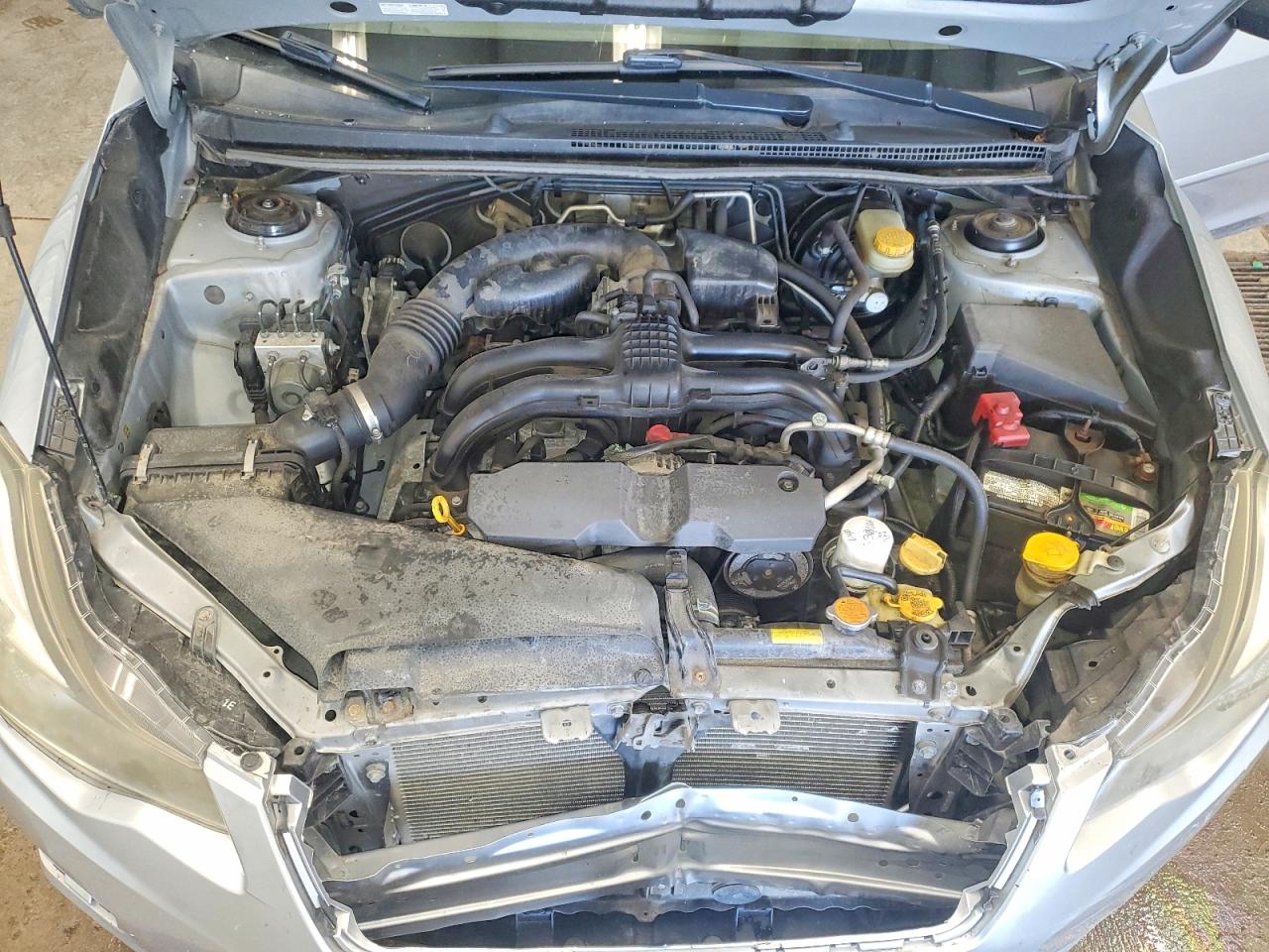 2013 Subaru Impreza Premium Silver vin: JF1GJAB65DH008692