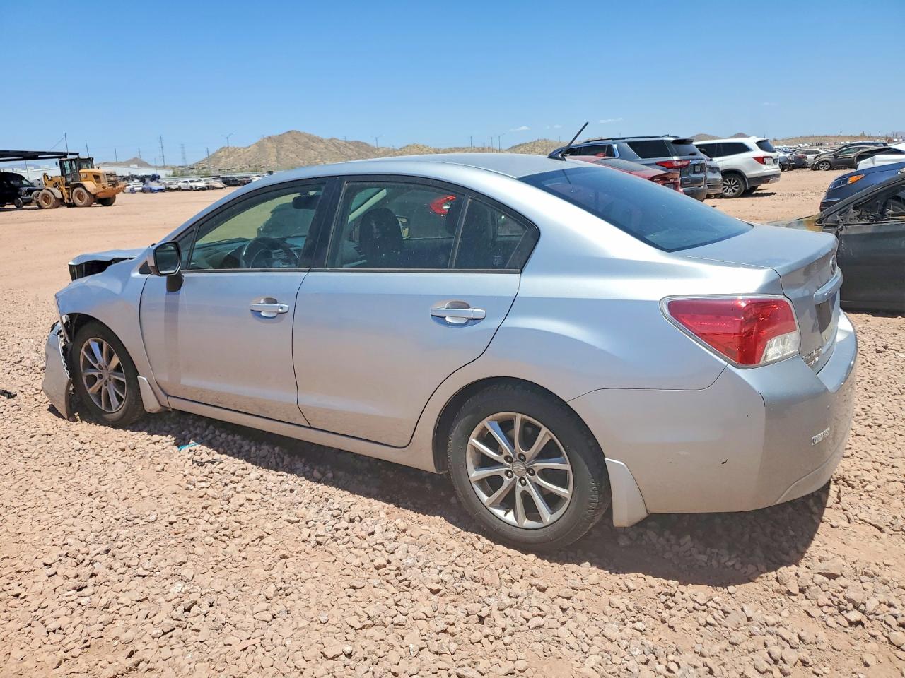 2013 Subaru Impreza Premium Серебряный vin: JF1GJAB68DH004944