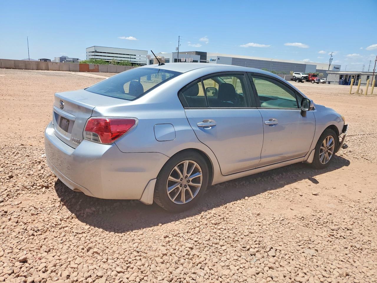 2013 Subaru Impreza Premium Серебряный vin: JF1GJAB68DH004944