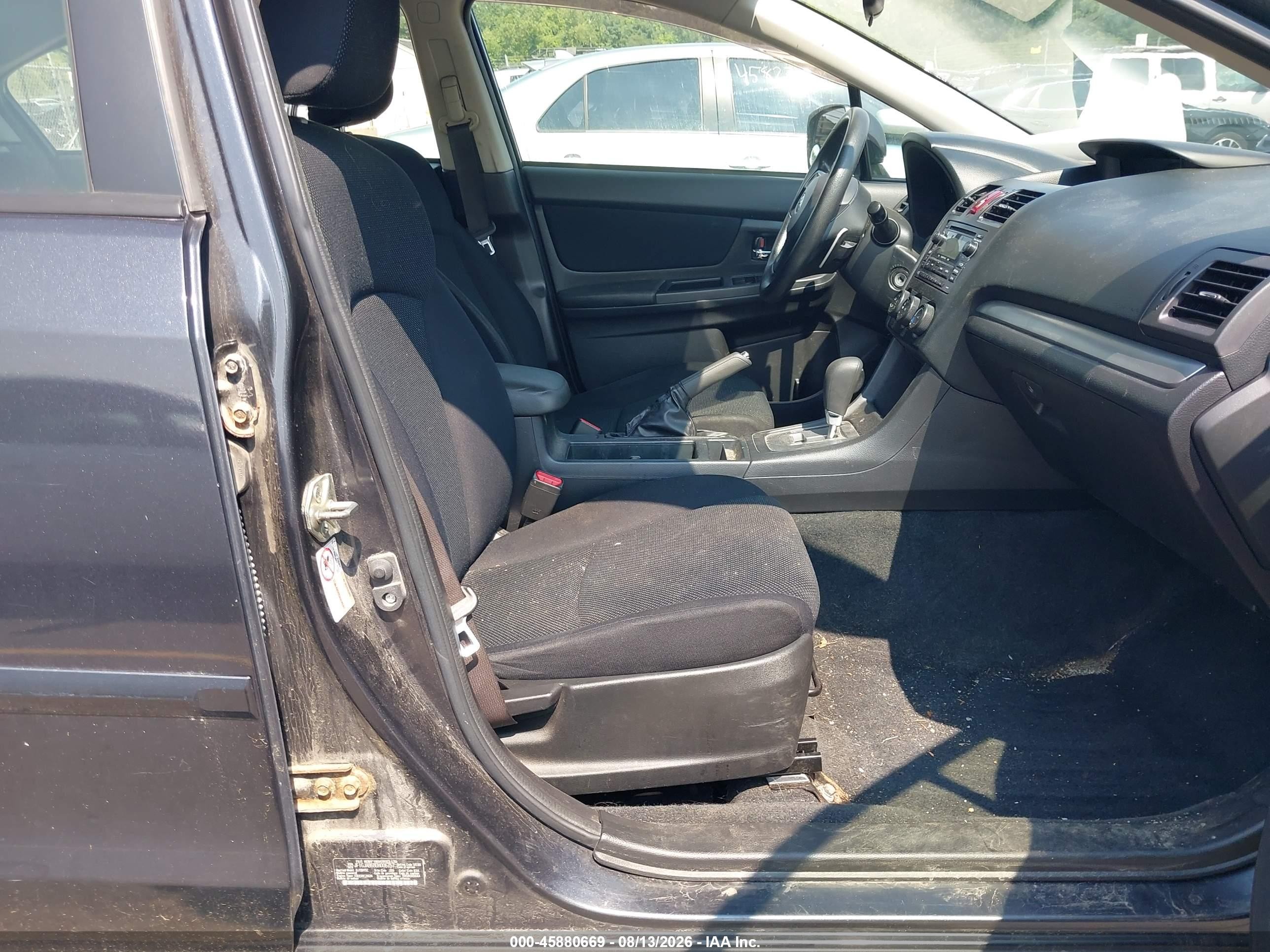 2013 Subaru Impreza 2.0i Premium Gray vin: JF1GJAB68DH006757