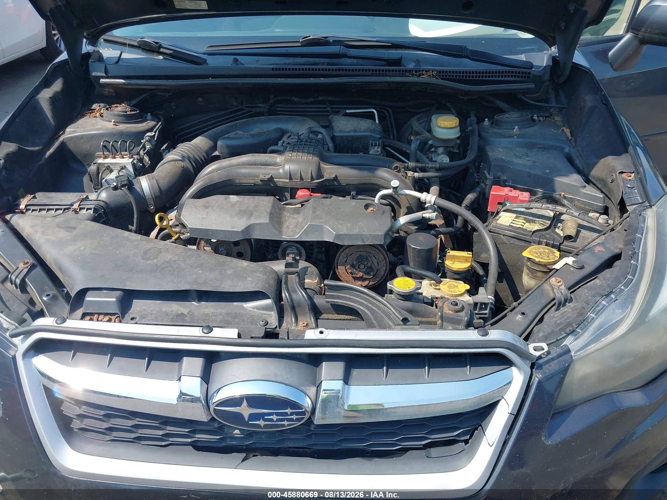2013 Subaru Impreza 2.0i Premium Gray vin: JF1GJAB68DH006757