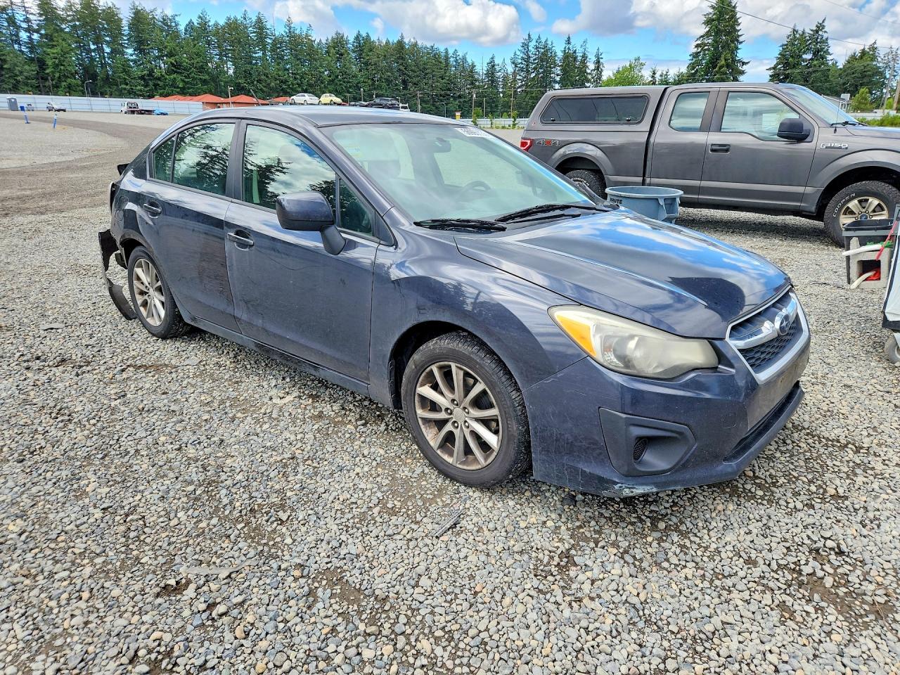 2012 Subaru Impreza Premium Charcoal vin: JF1GJAC60CG004598