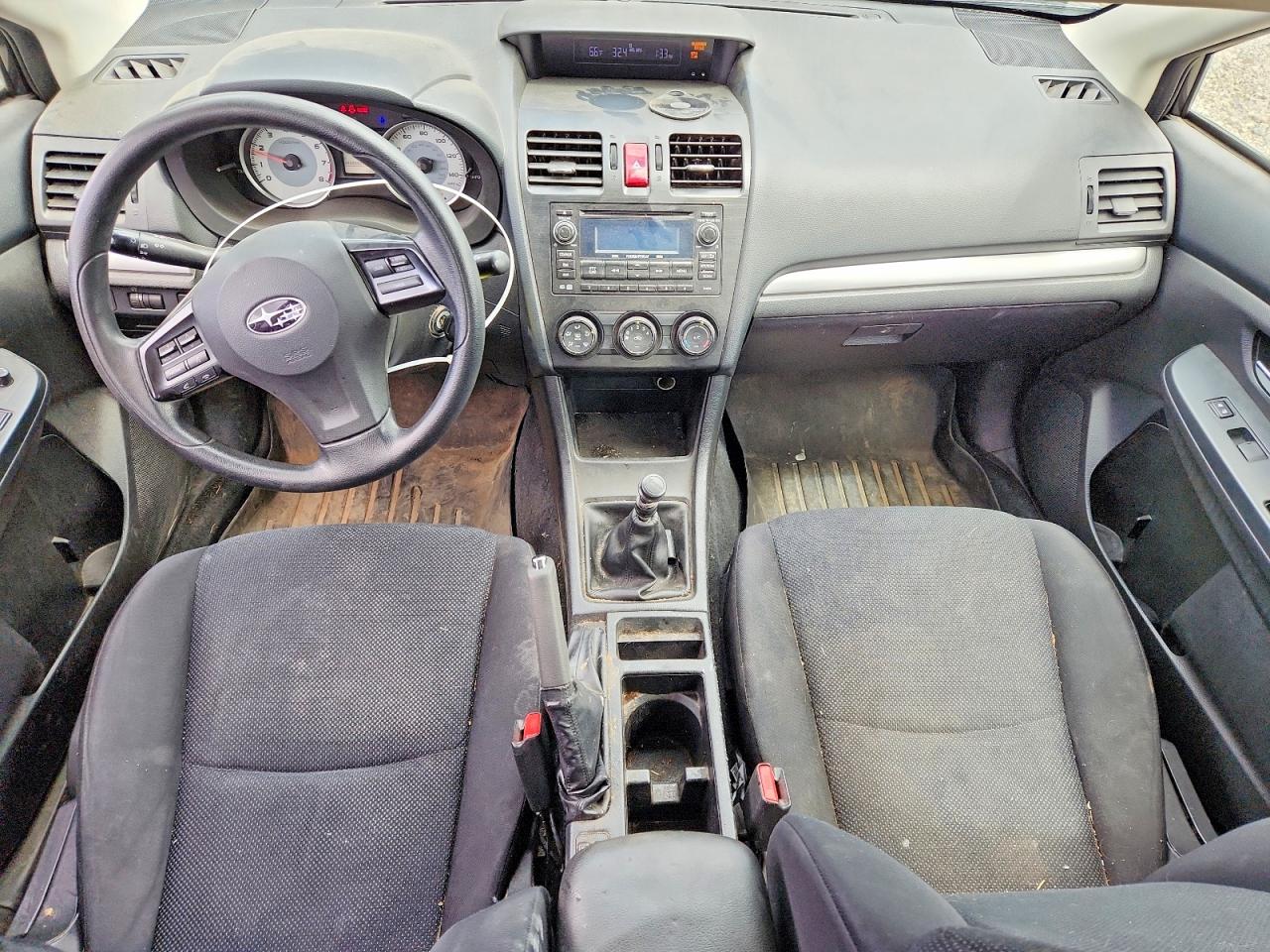 2012 Subaru Impreza Premium Charcoal vin: JF1GJAC60CG004598