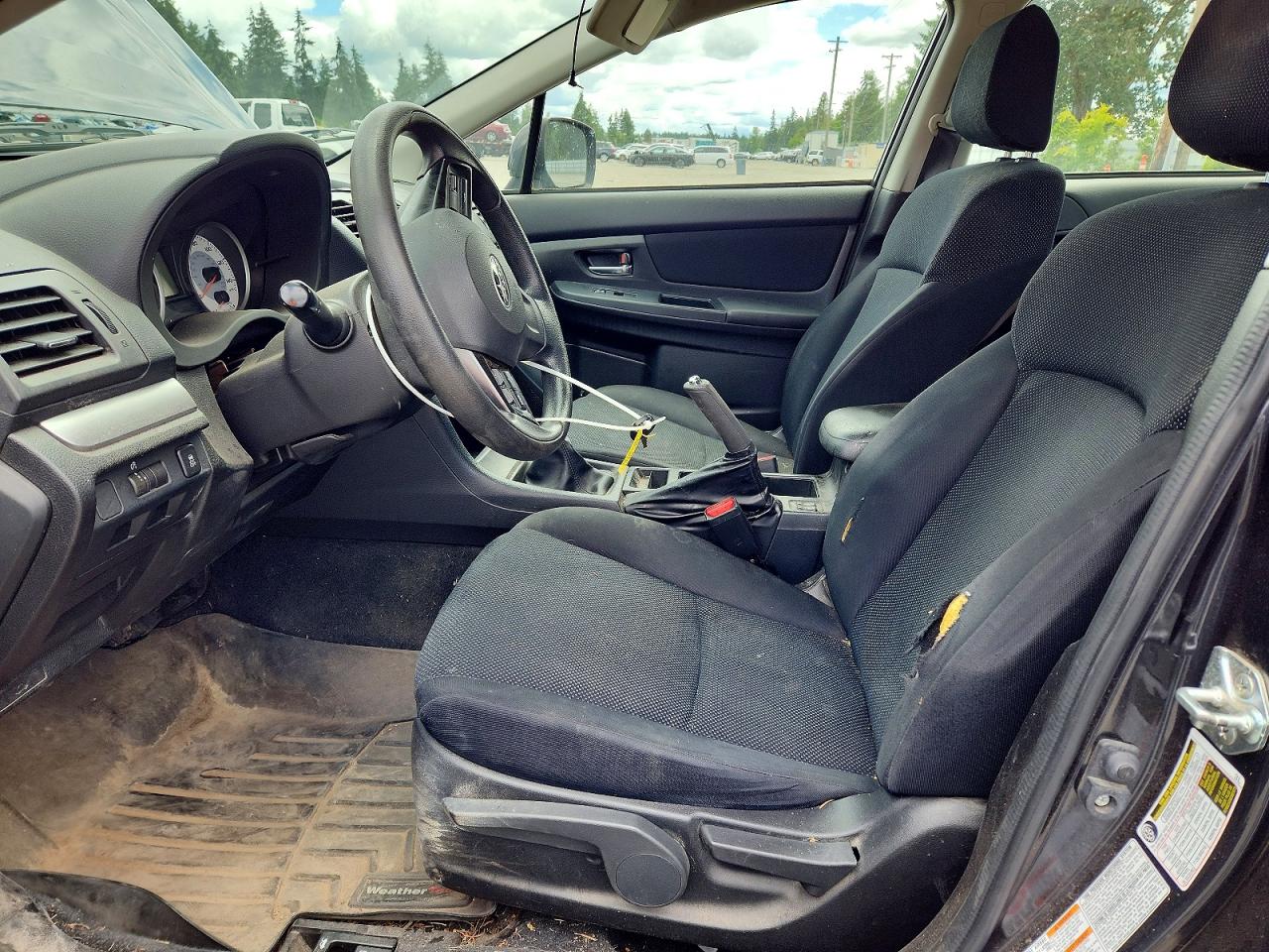 2012 Subaru Impreza Premium Charcoal vin: JF1GJAC60CG004598