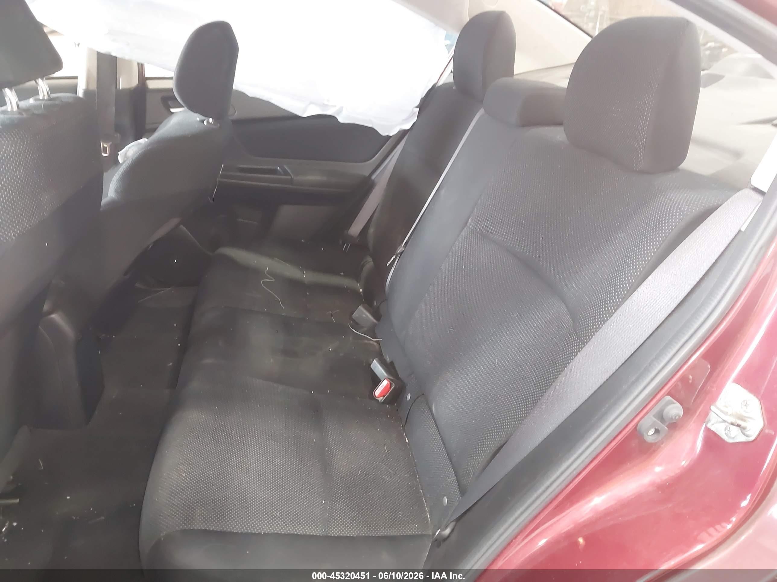 2013 Subaru Impreza 2.0i Premium Red vin: JF1GJAC60DH007187