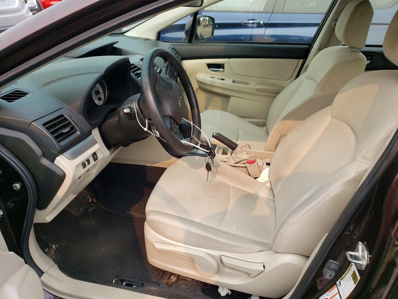 2013 Subaru Impreza Premium Burgundy vin: JF1GJAC60DH021560