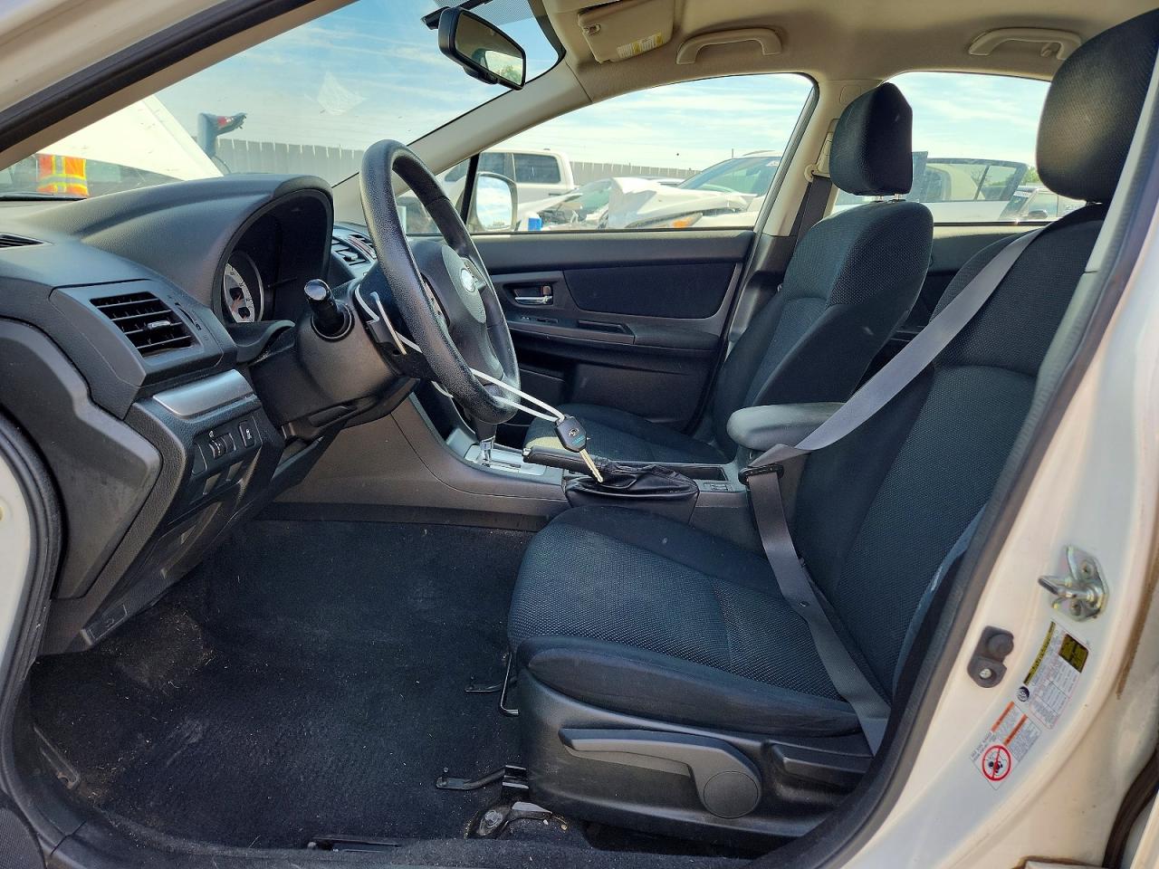 2014 Subaru Impreza Premium White vin: JF1GJAC60EH006431
