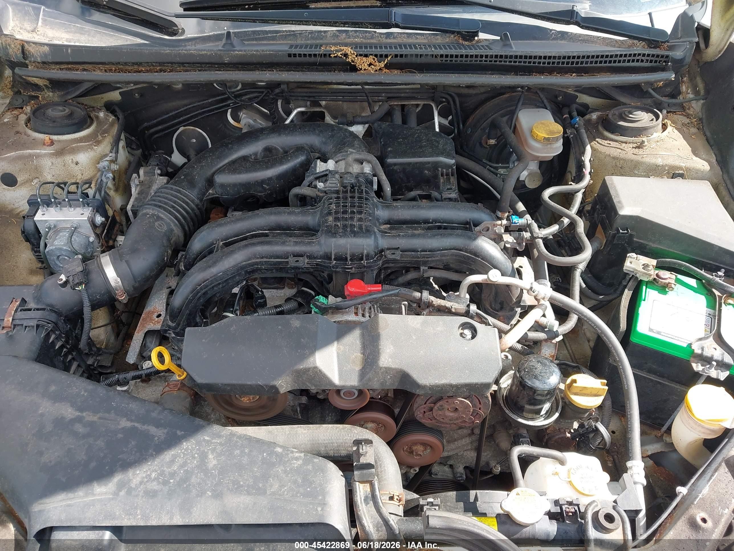 2014 Subaru Impreza 2.0i Premium Белый vin: JF1GJAC60EH018112
