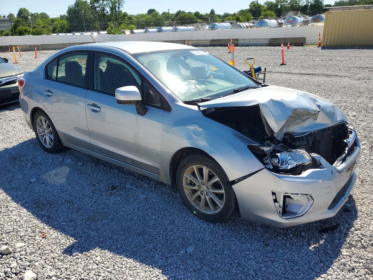 2014 Subaru Impreza Premium Silver vin: JF1GJAC60EH023536