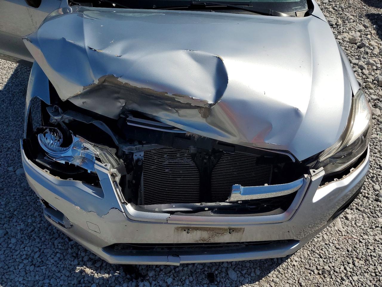 2014 Subaru Impreza Premium Silver vin: JF1GJAC60EH023536