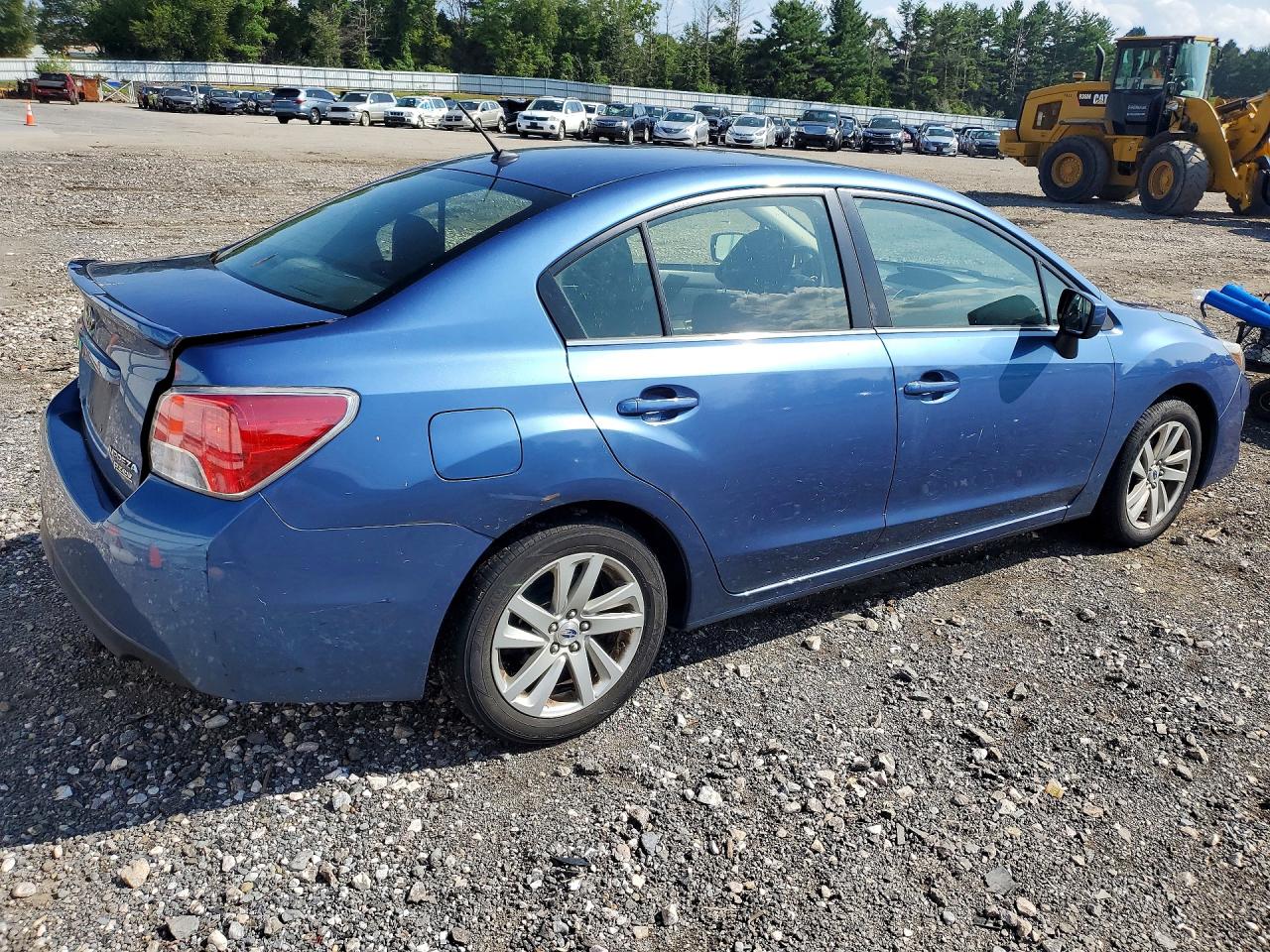 2015 Subaru Impreza Premium Синий vin: JF1GJAC60FH016409