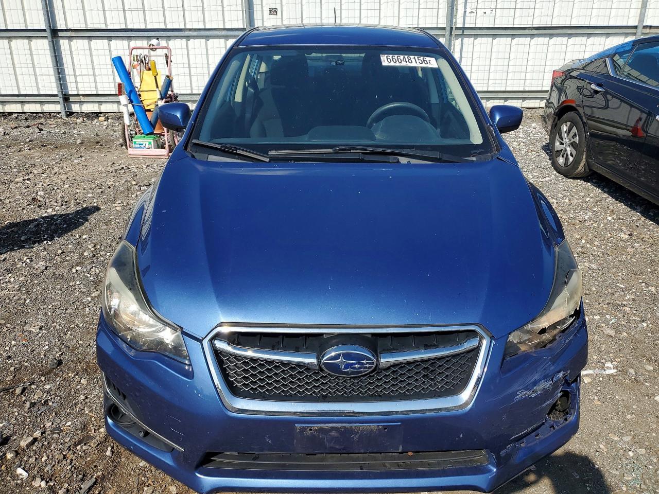 2015 Subaru Impreza Premium Синий vin: JF1GJAC60FH016409