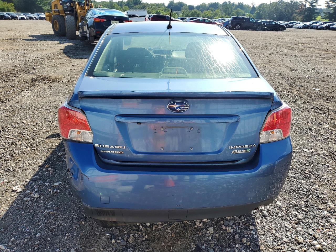 2015 Subaru Impreza Premium Синий vin: JF1GJAC60FH016409