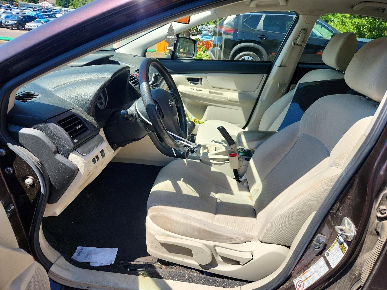 2012 Subaru Impreza Premium Burgundy vin: JF1GJAC61CG030417