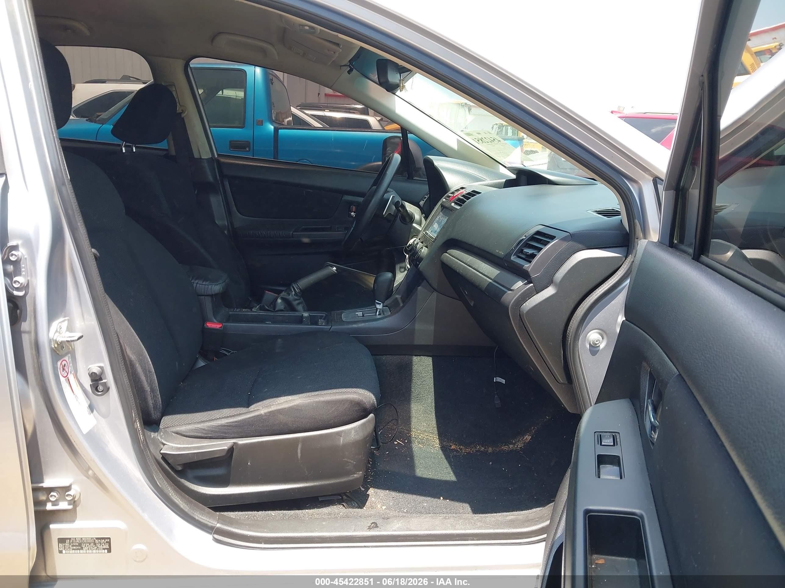 2012 Subaru Impreza 2.0i Premium Silver vin: JF1GJAC61CH030055