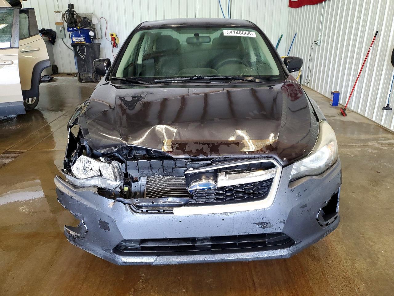 2013 Subaru Impreza Premium Серый vin: JF1GJAC61DH003343
