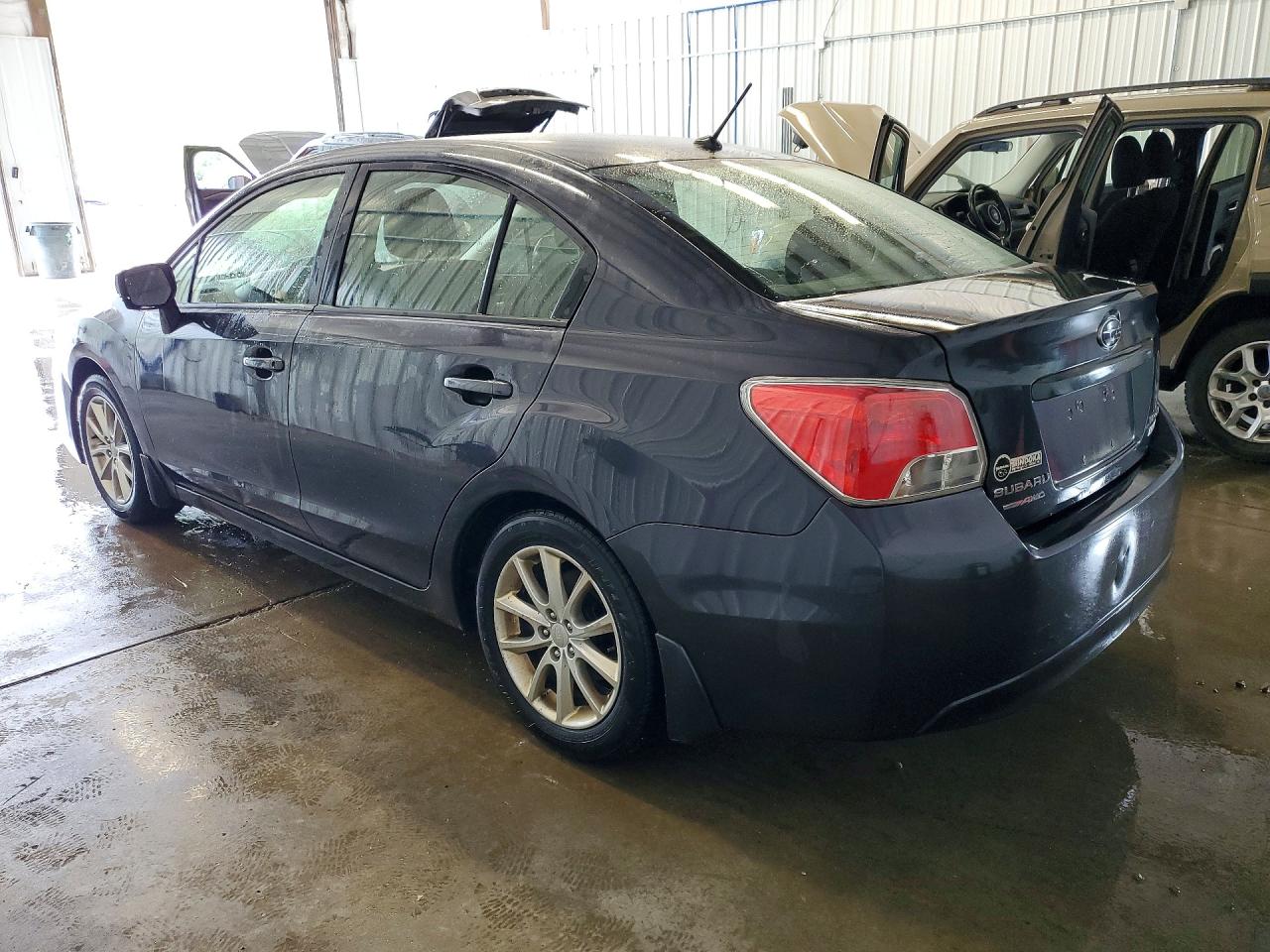 2013 Subaru Impreza Premium Серый vin: JF1GJAC61DH003343