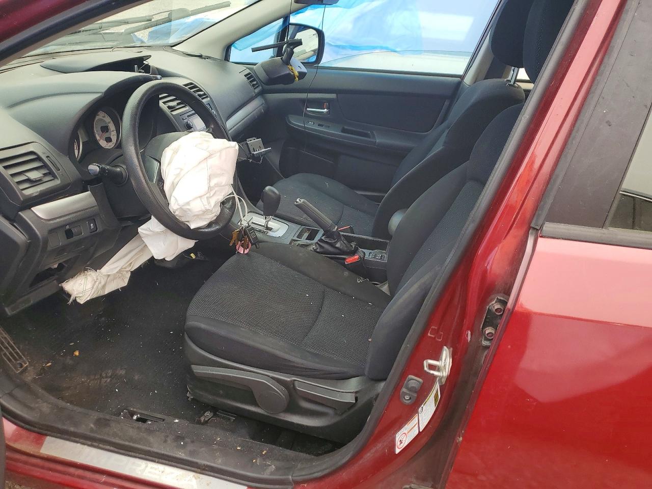 2013 Subaru Impreza Premium Maroon vin: JF1GJAC61DH003584