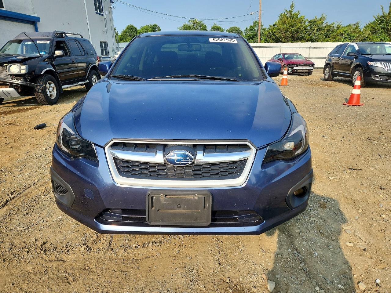2013 Subaru Impreza Premium Blue vin: JF1GJAC61DH007795